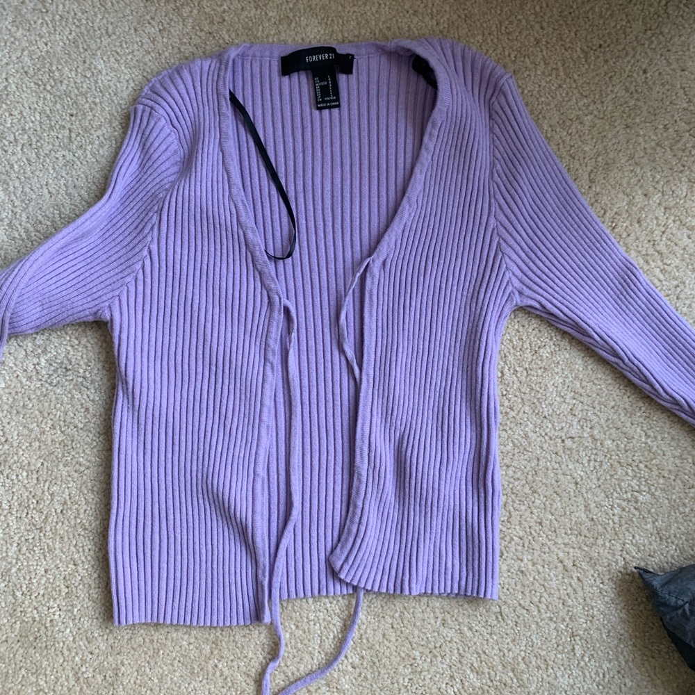 lilac sweater top